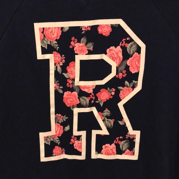 H&M R Rose Sweatshirt Dress - Picture 2 of 3